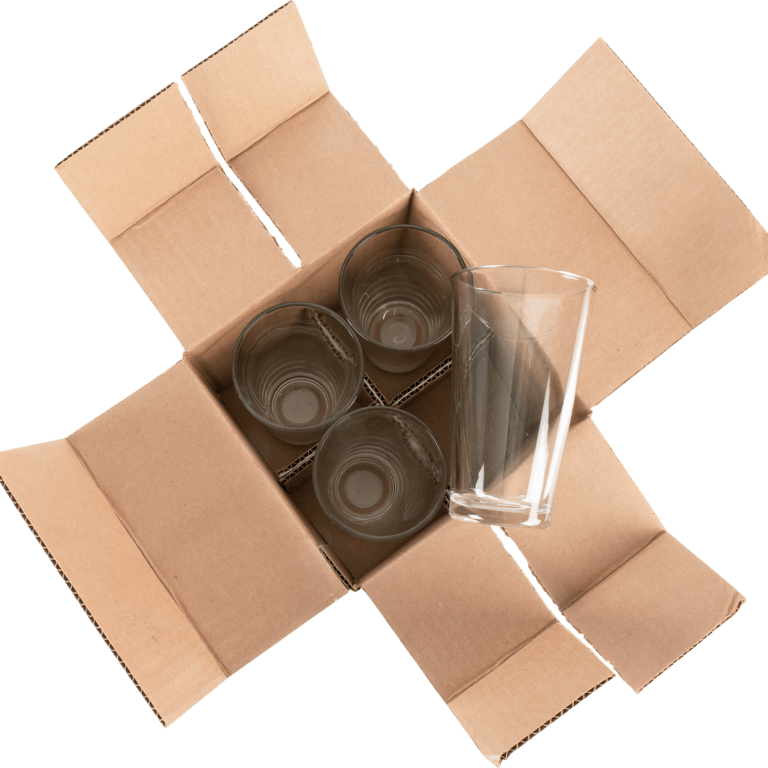 4 pack kraft box - item# 392, 5458, 4808